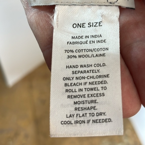 Halogen Extra Large Patterned Scarf with Fringe - Picture 6 of 6